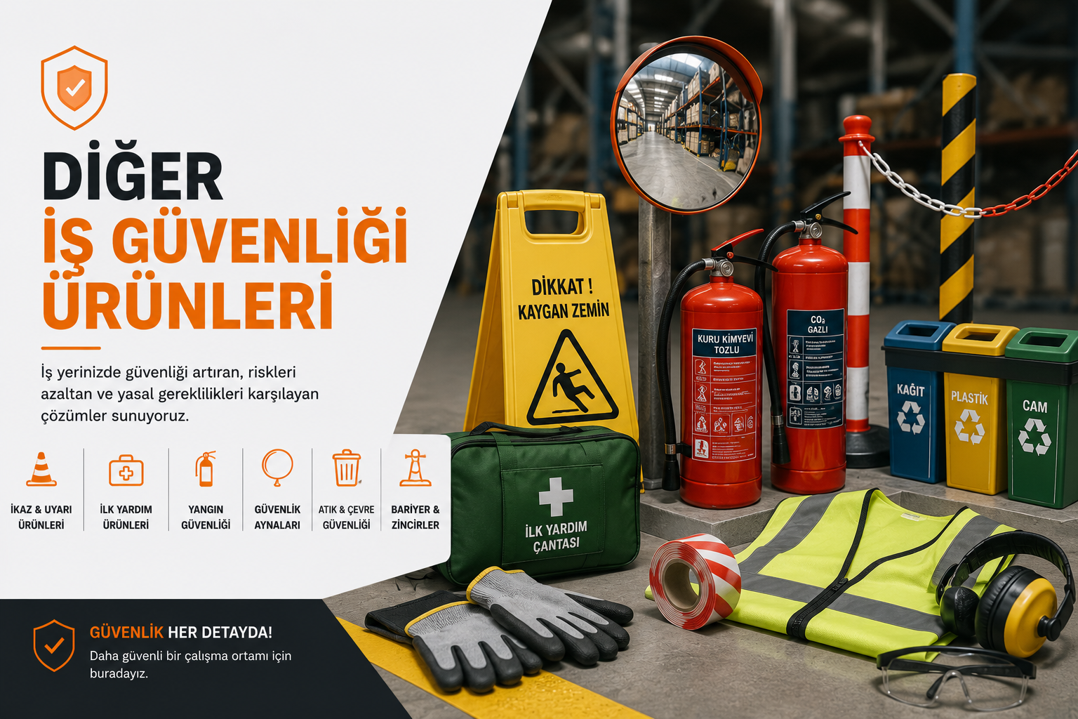 Diğer İş Güvenliği Ürünleri
