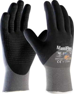 ATG Maxiflex 42-845 İçi Dotlu Köpük Nitril Eldiven