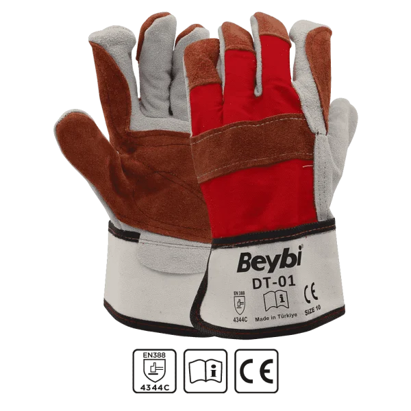 Beybi Dt-01 Deri Takviyeli Eldiven