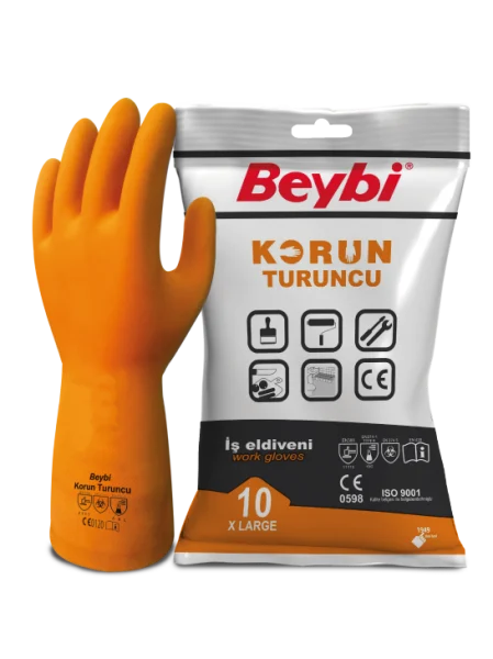 Beybi Korun Eldiveni (Turuncu)
