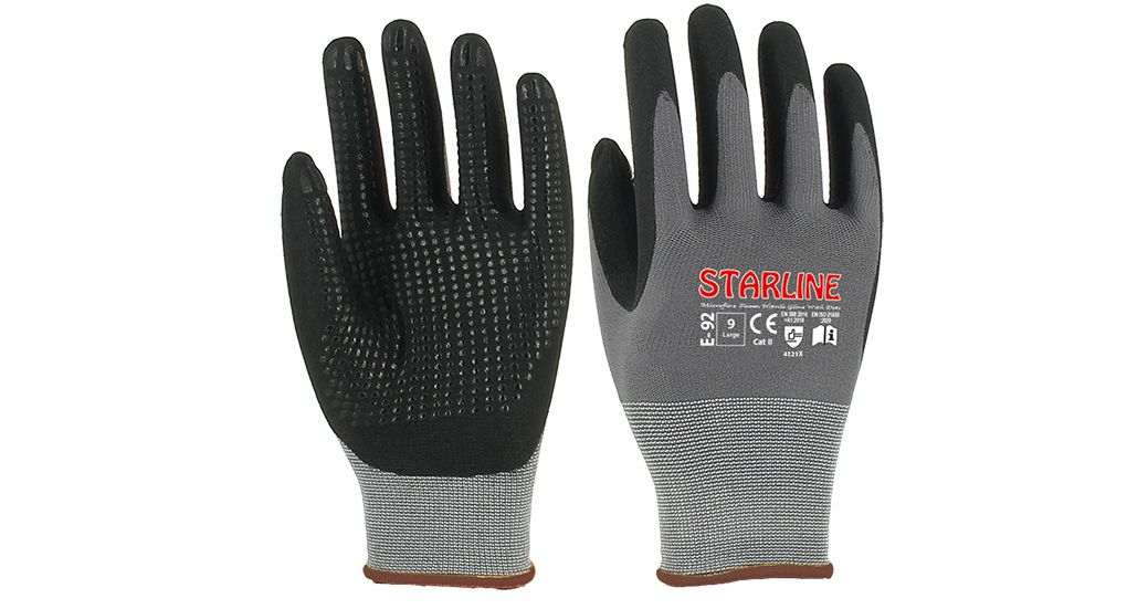 Starline E-92 Köpük Nitril Eldiven