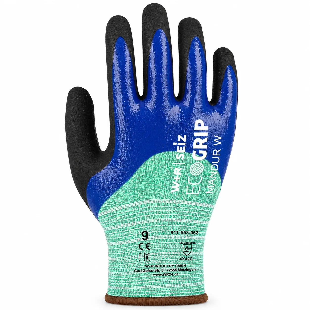 WR ECOGRIP MANDUR W C KESİLMEZ 3/4 KAPLI KÖPÜK NİTRİL ELDİVEN