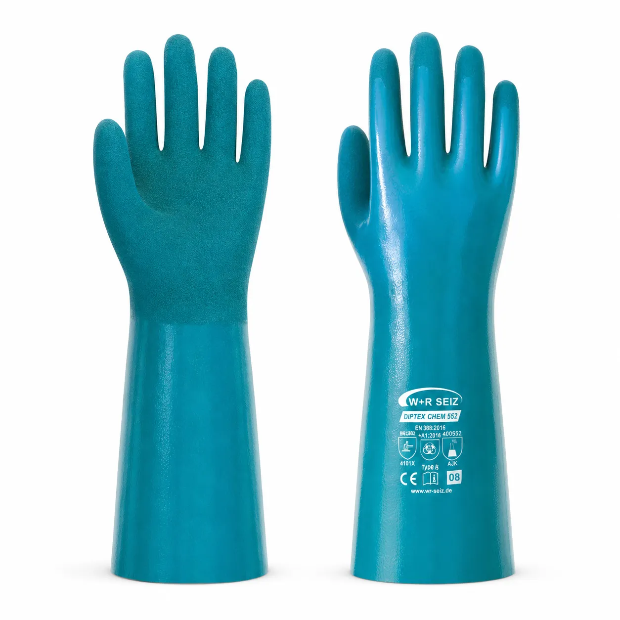 WR DIPTEX CHEM 552 D KESİLMEZ KİMYASAL ELDİVEN